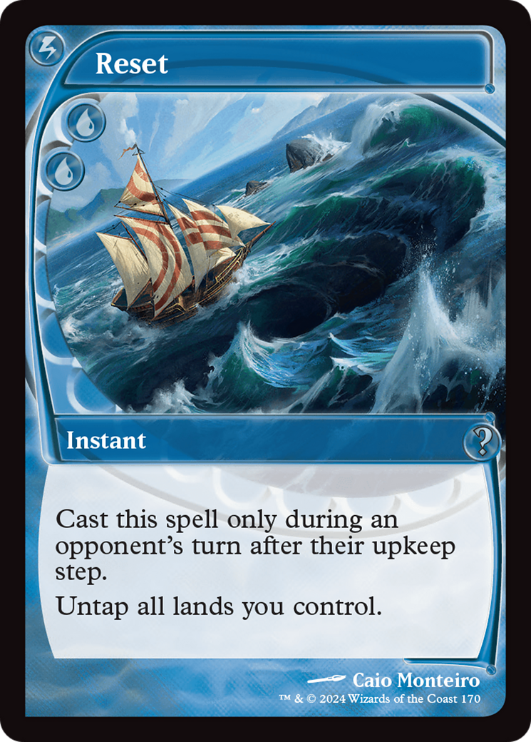 Reset (Future Sight) [Mystery Booster 2] | Devastation Store