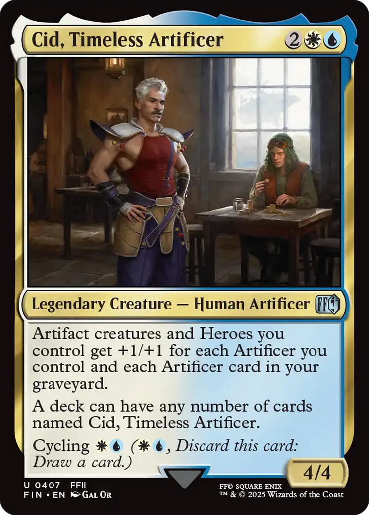 Cid, Timeless Artificer (0407) [FINAL FANTASY] | Devastation Store