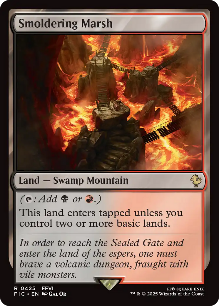 Smoldering Marsh [FINAL FANTASY Commander] | Devastation Store