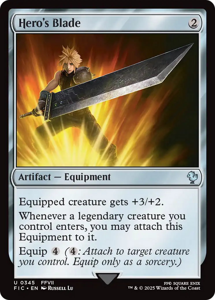 Hero's Blade [FINAL FANTASY Commander] | Devastation Store
