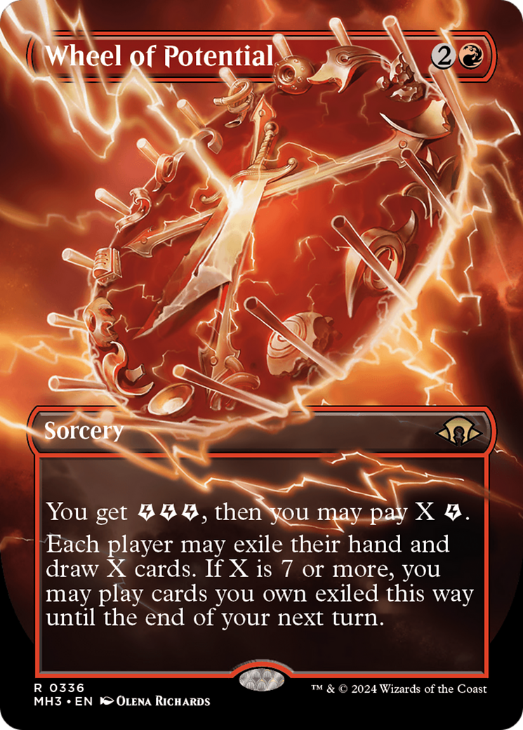 Wheel of Potential (Borderless) [Modern Horizons 3] | Devastation Store