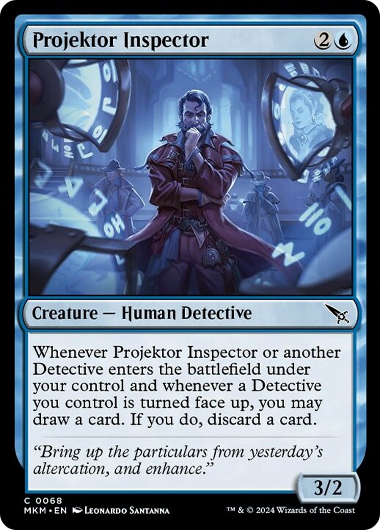 Projektor Inspector [Murders at Karlov Manor] | Devastation Store