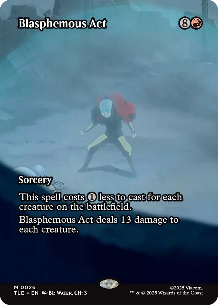 Blasphemous Act (Borderless) [Avatar: The Last Airbender: Eternal-Legal] | Devastation Store