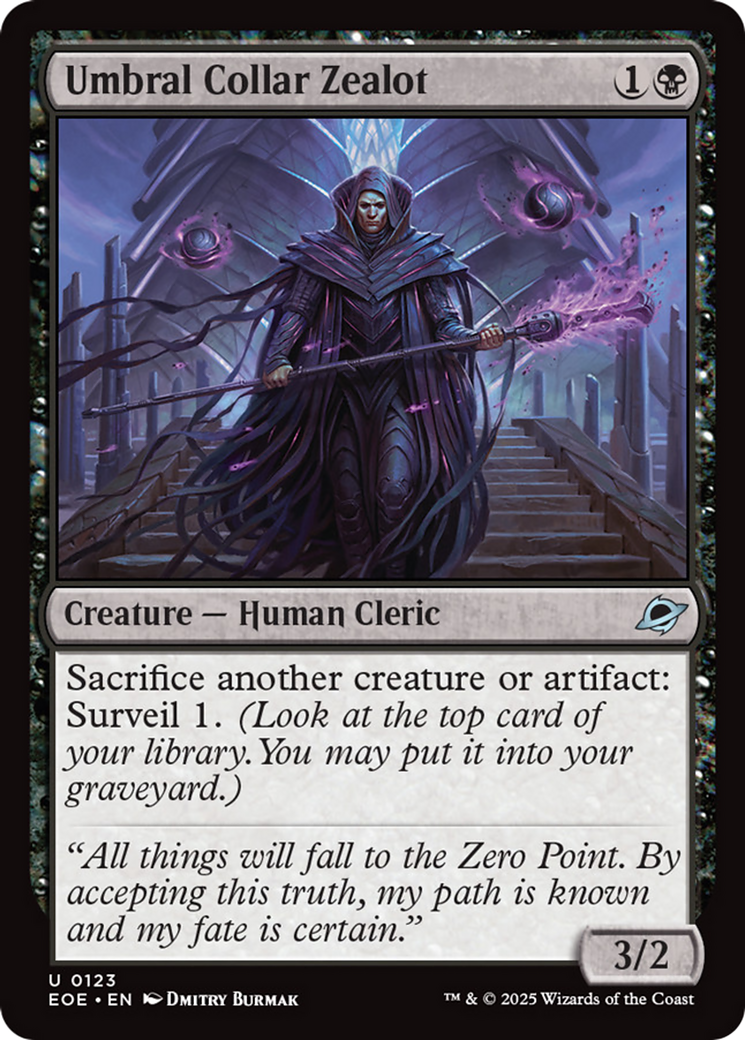 Umbral Collar Zealot [Edge of Eternities] | Devastation Store