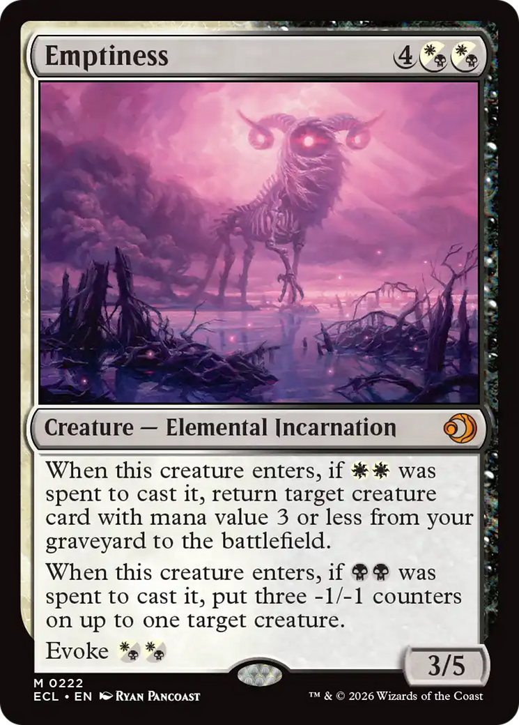 Emptiness [Lorwyn Eclipsed] | Devastation Store