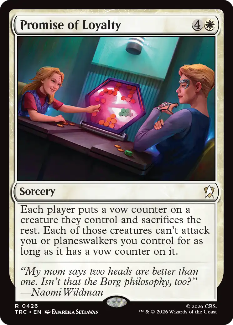 Promise of Loyalty (Surge Foil) [Star Trek Commander] | Devastation Store