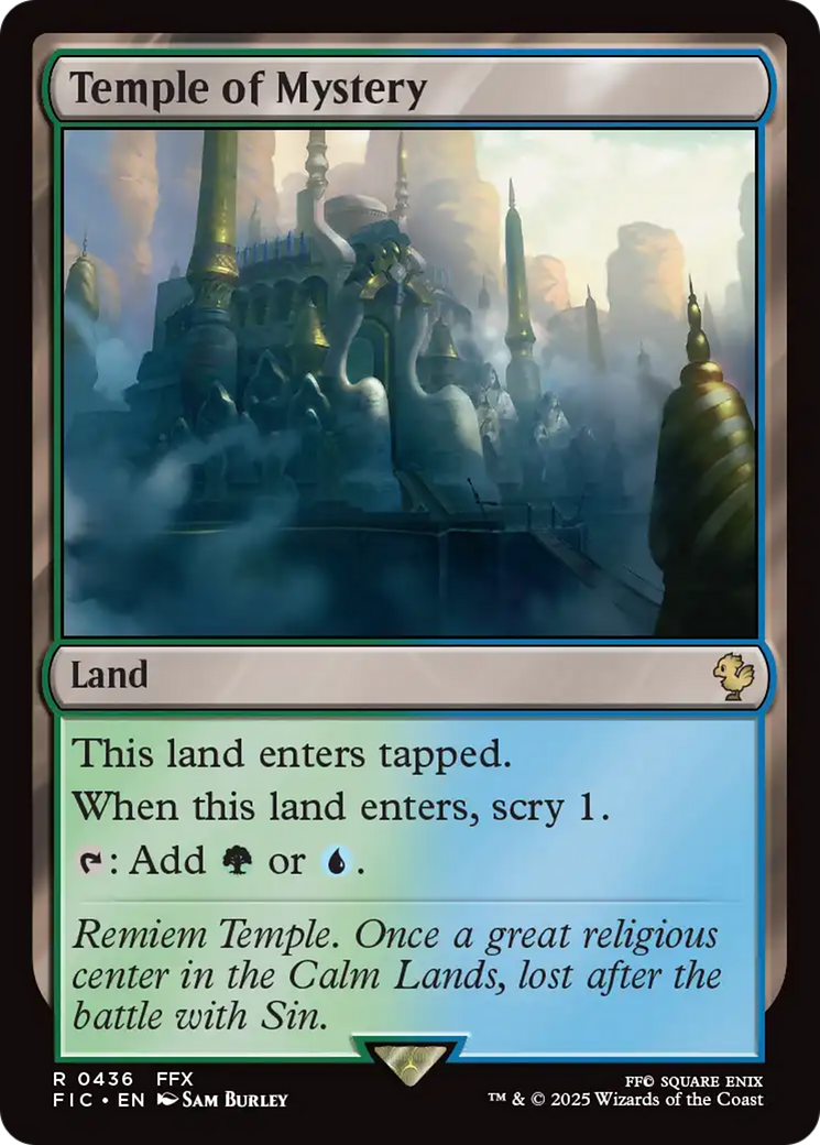 Temple of Mystery [FINAL FANTASY Commander] | Devastation Store