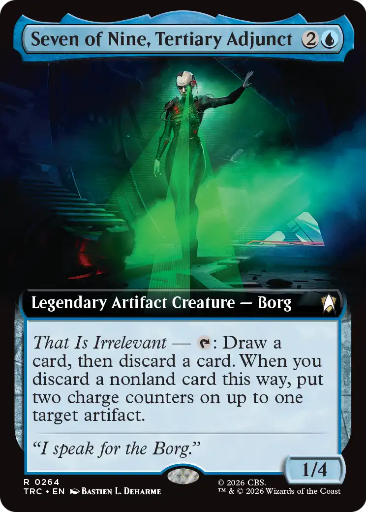 Seven of Nine, Tertiary Adjunct (Extended Art) [Star Trek Commander] | Devastation Store