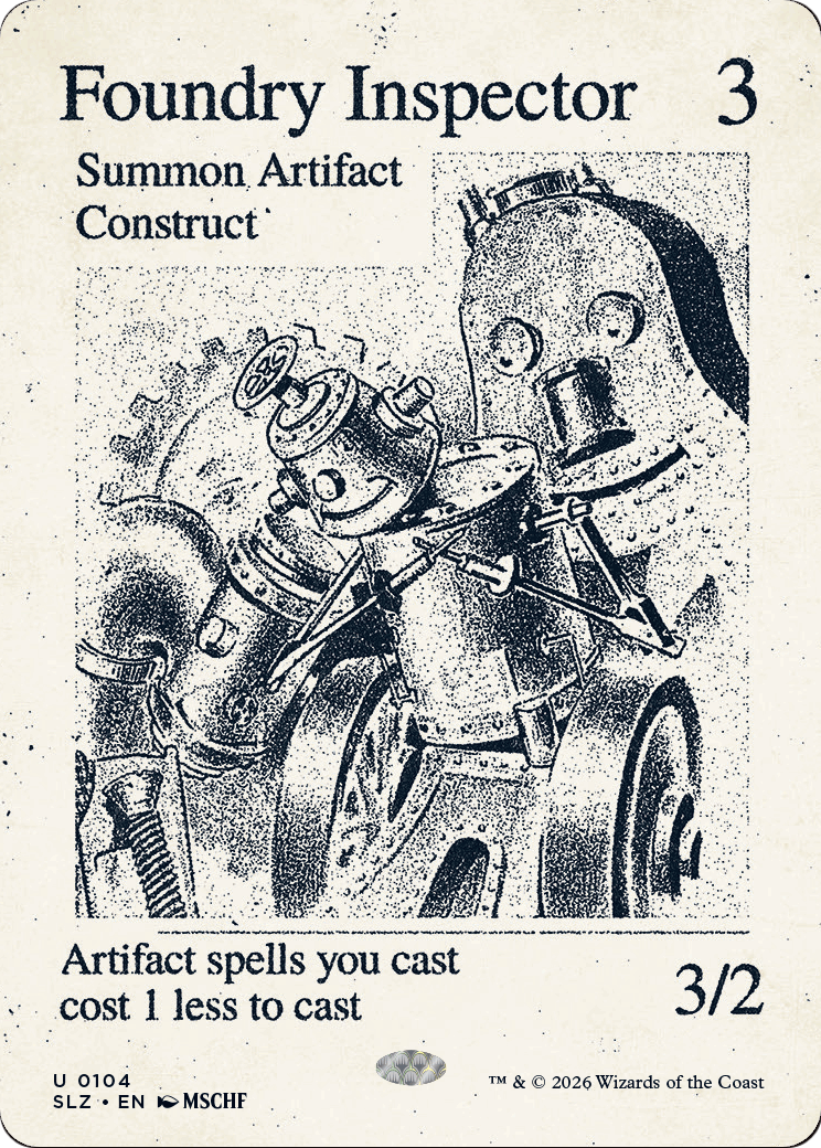 Foundry Inspector (0104) [Secret Lair x MSCHF: The Zeta Set] | Devastation Store