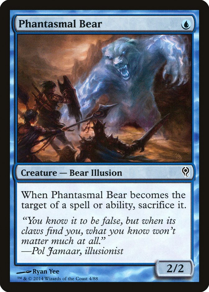 Phantasmal Bear [Duel Decks: Jace vs. Vraska] | Devastation Store