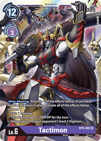 Tactimon [BT5-082] [Battle of Omni] | Devastation Store