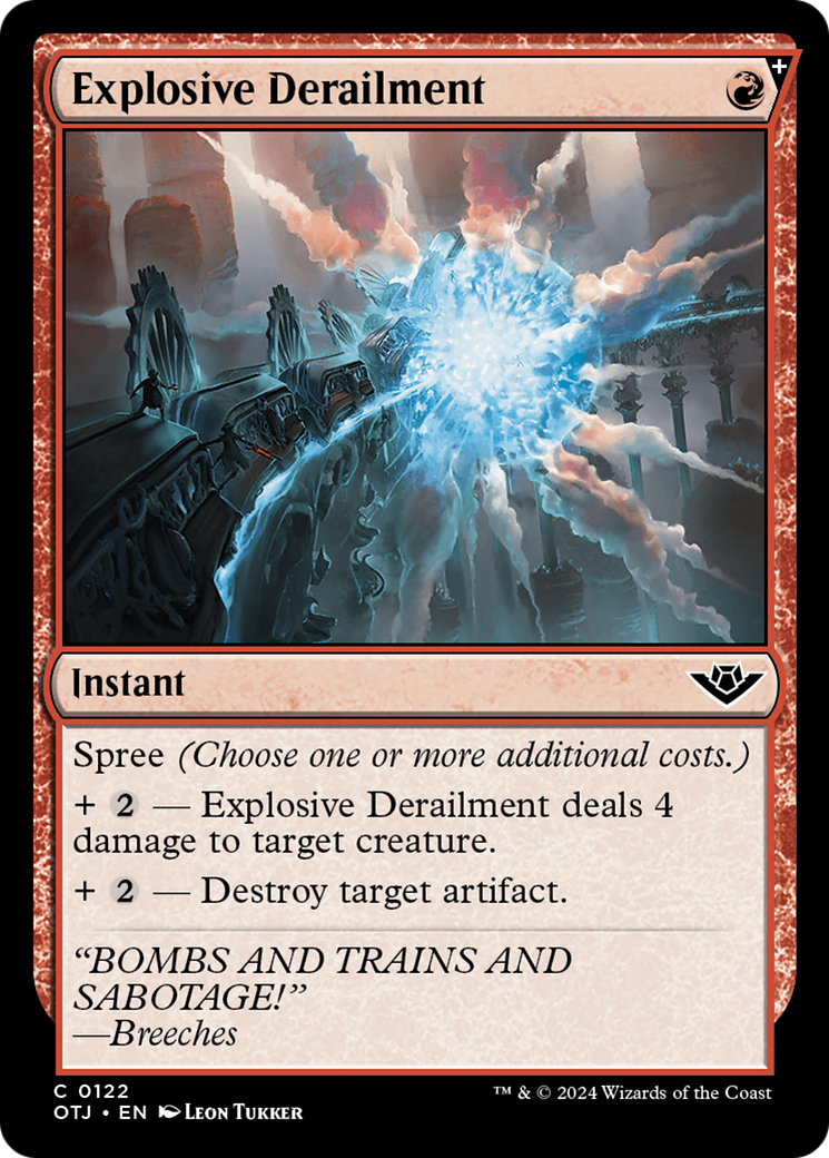 Explosive Derailment [Outlaws of Thunder Junction] | Devastation Store