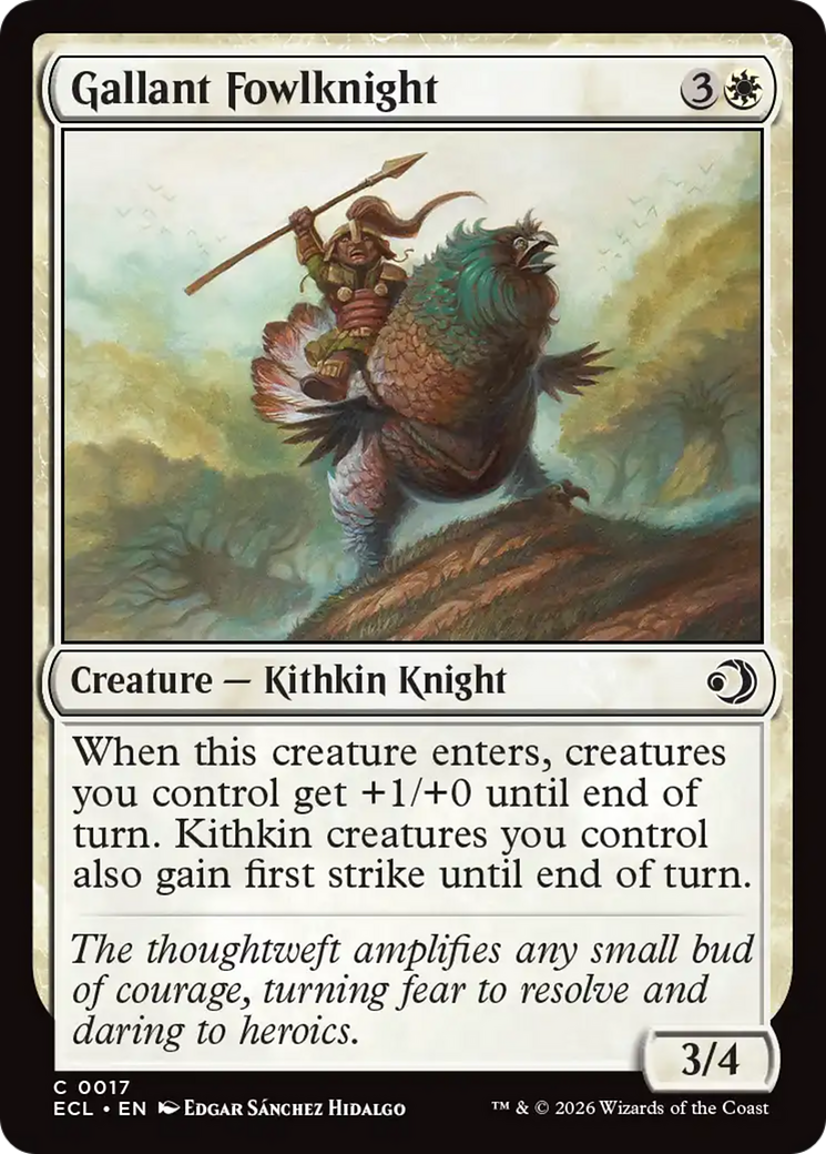 Gallant Fowlknight [Lorwyn Eclipsed] | Devastation Store