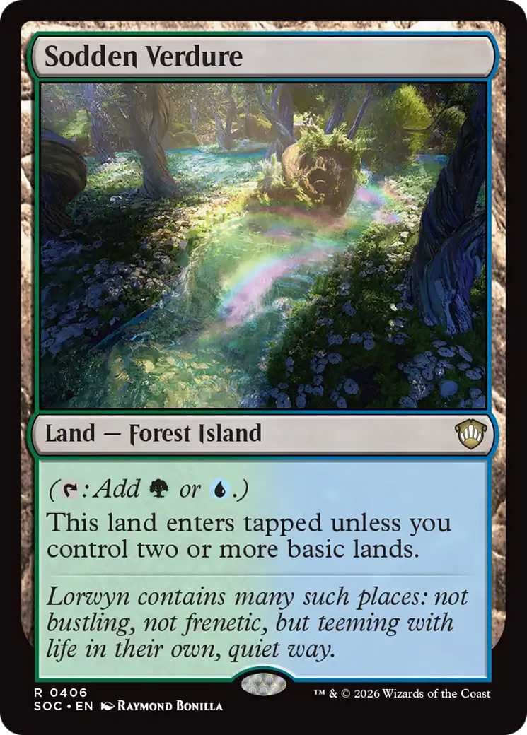 Sodden Verdure [Secrets of Strixhaven Commander] | Devastation Store