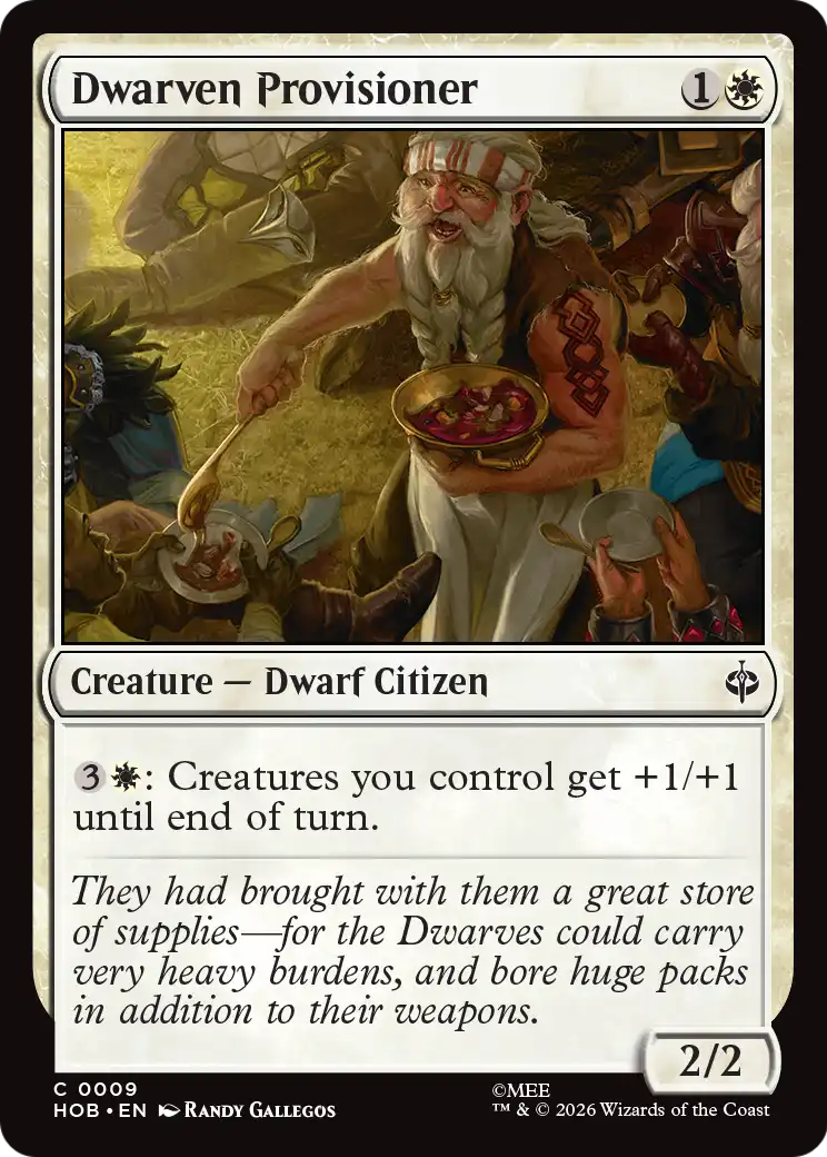 Dwarven Provisioner [The Hobbit] | Devastation Store