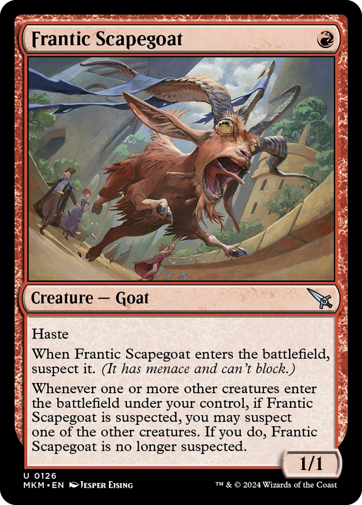 Frantic Scapegoat [Murders at Karlov Manor] | Devastation Store