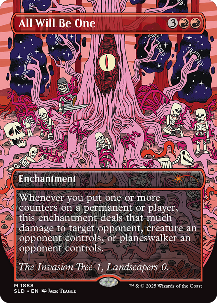 All Will Be One (Rainbow Foil) [Secret Lair Drop Series] | Devastation Store