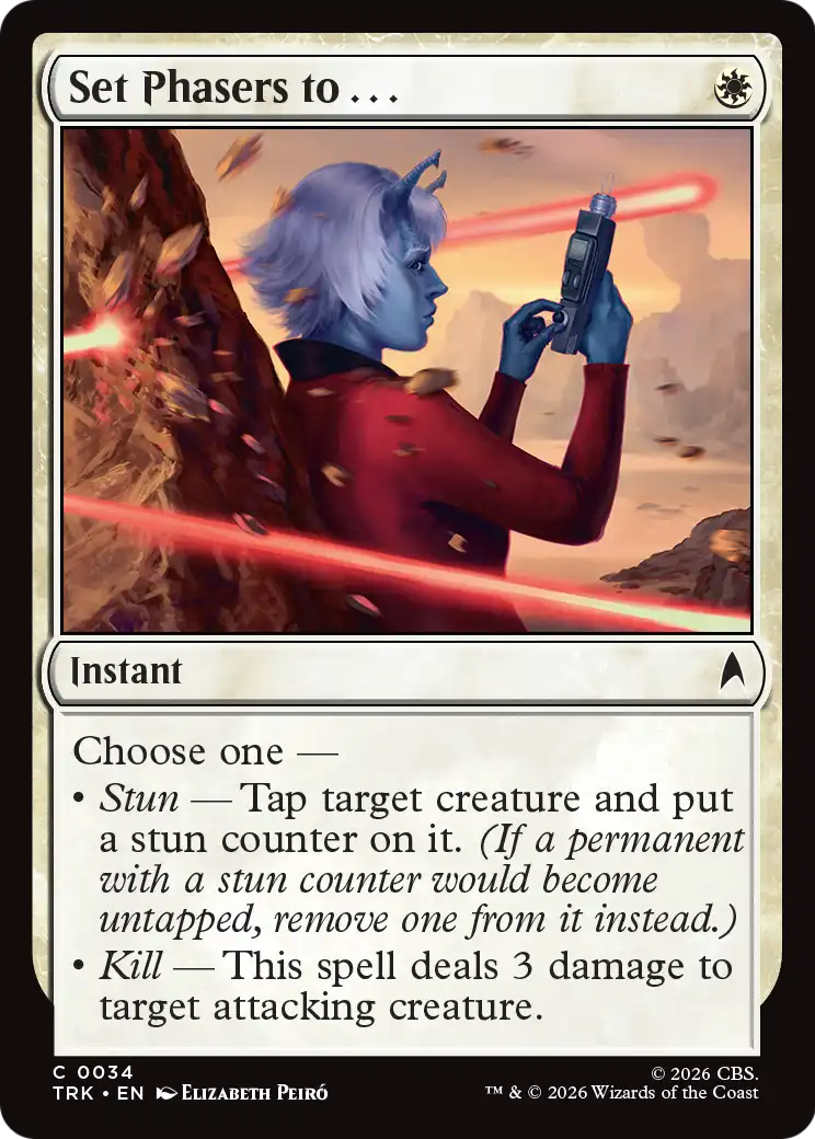 Set Phasers to . . . [Star Trek] | Devastation Store