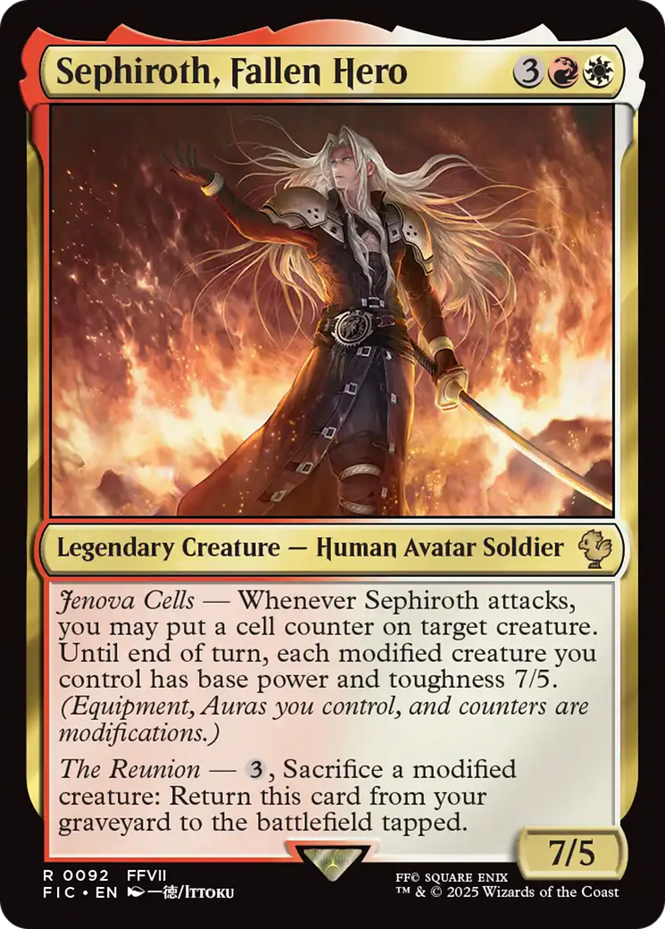 Sephiroth, Fallen Hero [FINAL FANTASY Commander] | Devastation Store