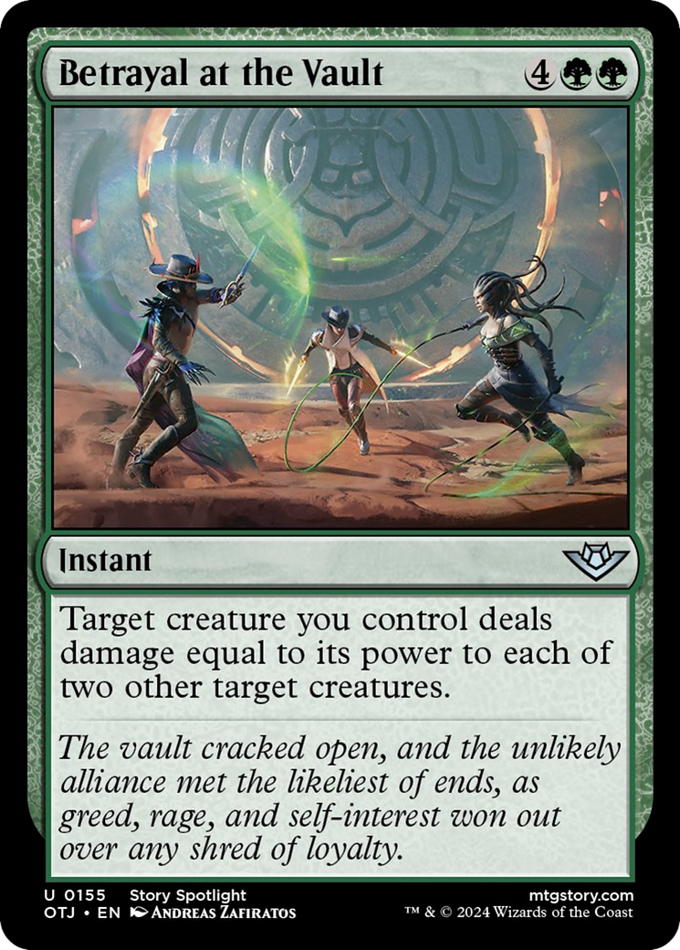 Betrayal at the Vault [Outlaws of Thunder Junction] | Devastation Store