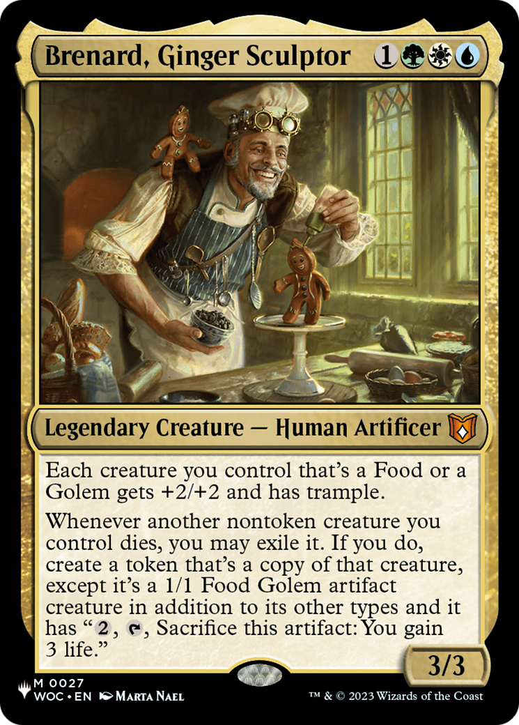 Brenard, Ginger Sculptor (WOC) [The List] | Devastation Store