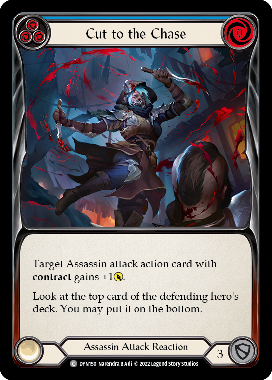 Cut to the Chase (Blue) [DYN150] (Dynasty) | Devastation Store