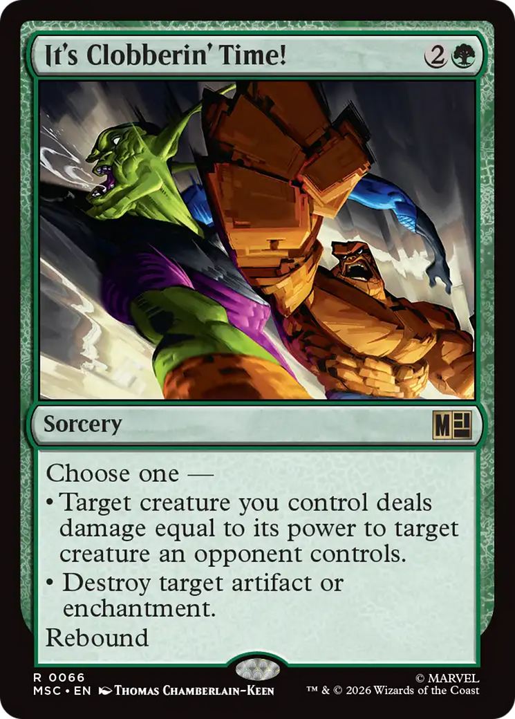 It's Clobberin' Time! [Marvel Super Heroes Commander] | Devastation Store