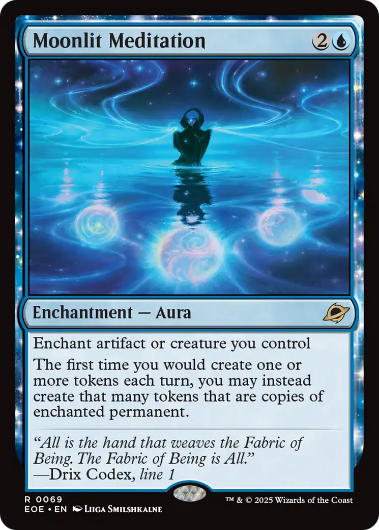 Moonlit Meditation [Edge of Eternities] | Devastation Store
