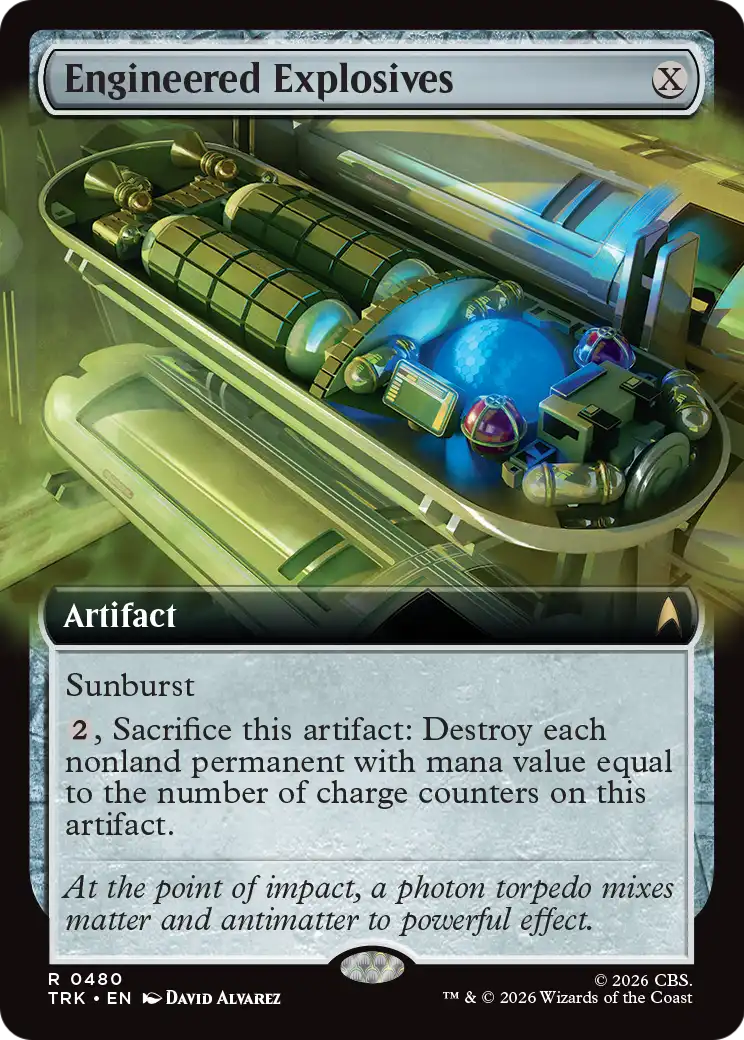 Engineered Explosives (Extended Art) [Star Trek] | Devastation Store