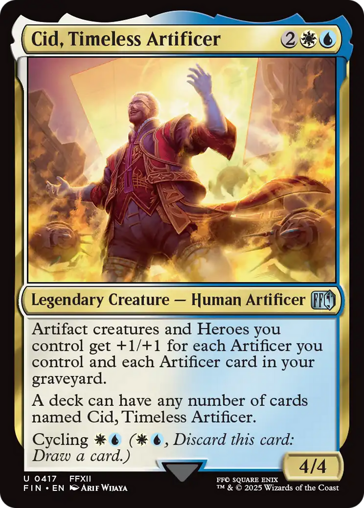 Cid, Timeless Artificer (0417) [FINAL FANTASY] | Devastation Store