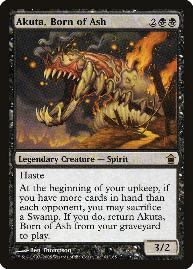 Akuta, Born of Ash [Saviors of Kamigawa] | Devastation Store