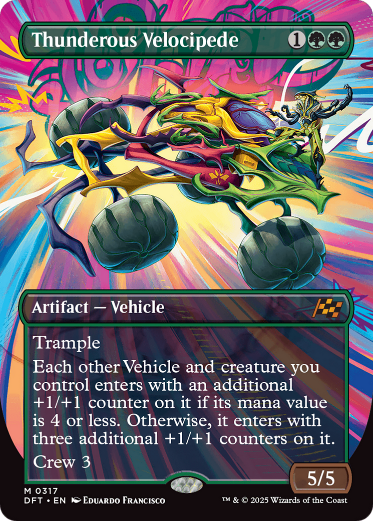 Thunderous Velocipede (Borderless) [Aetherdrift] | Devastation Store