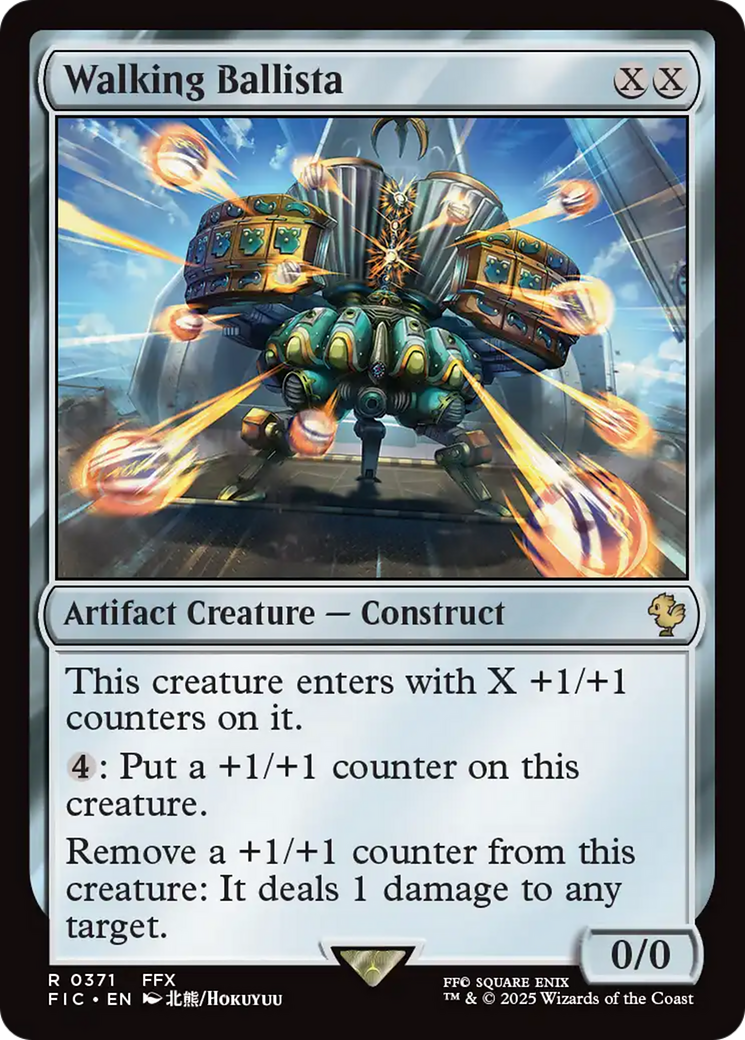 Walking Ballista [FINAL FANTASY Commander] | Devastation Store