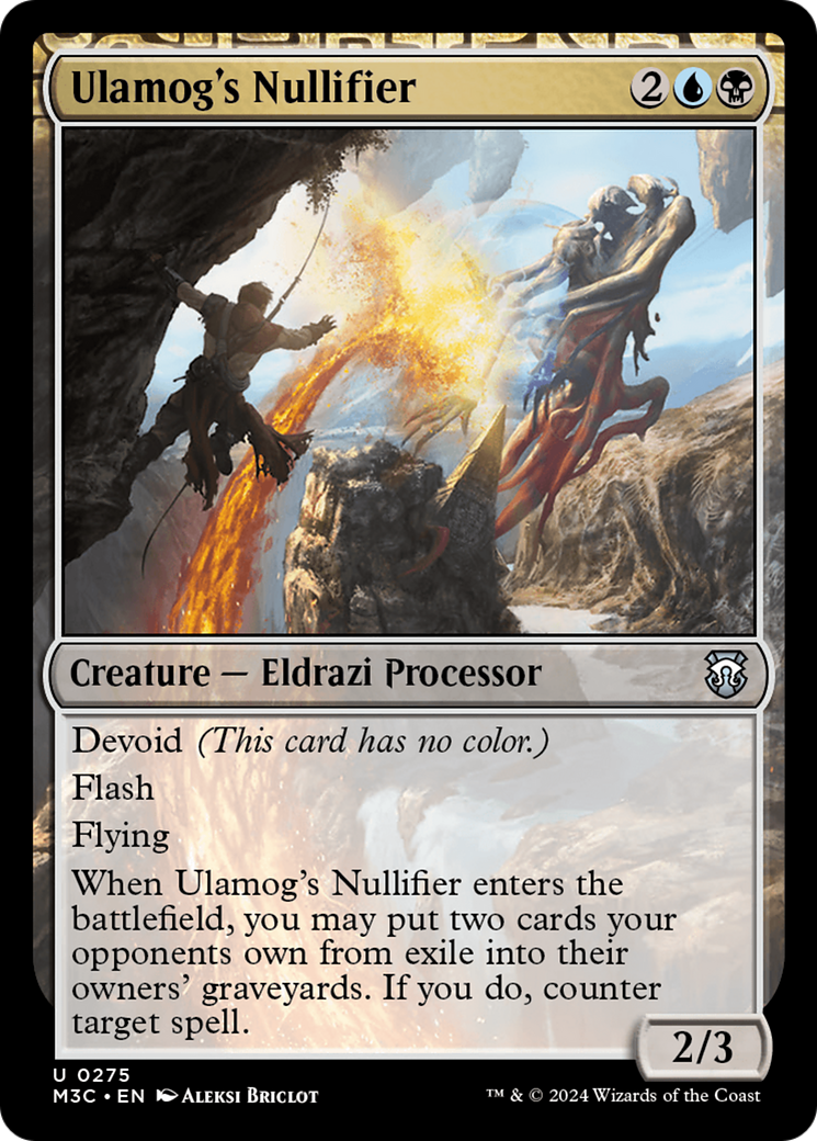 Ulamog's Nullifier (Ripple Foil) [Modern Horizons 3 Commander] | Devastation Store
