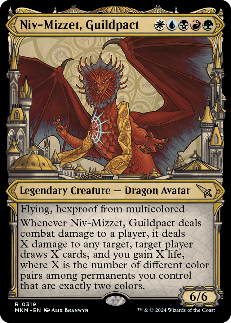Niv-Mizzet, Guildpact (Showcase) (319) [Murders at Karlov Manor] | Devastation Store