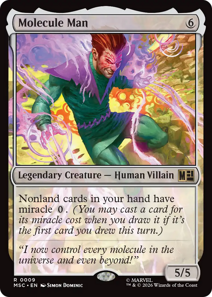 Molecule Man (Surge Foil) [Marvel Super Heroes Commander] | Devastation Store