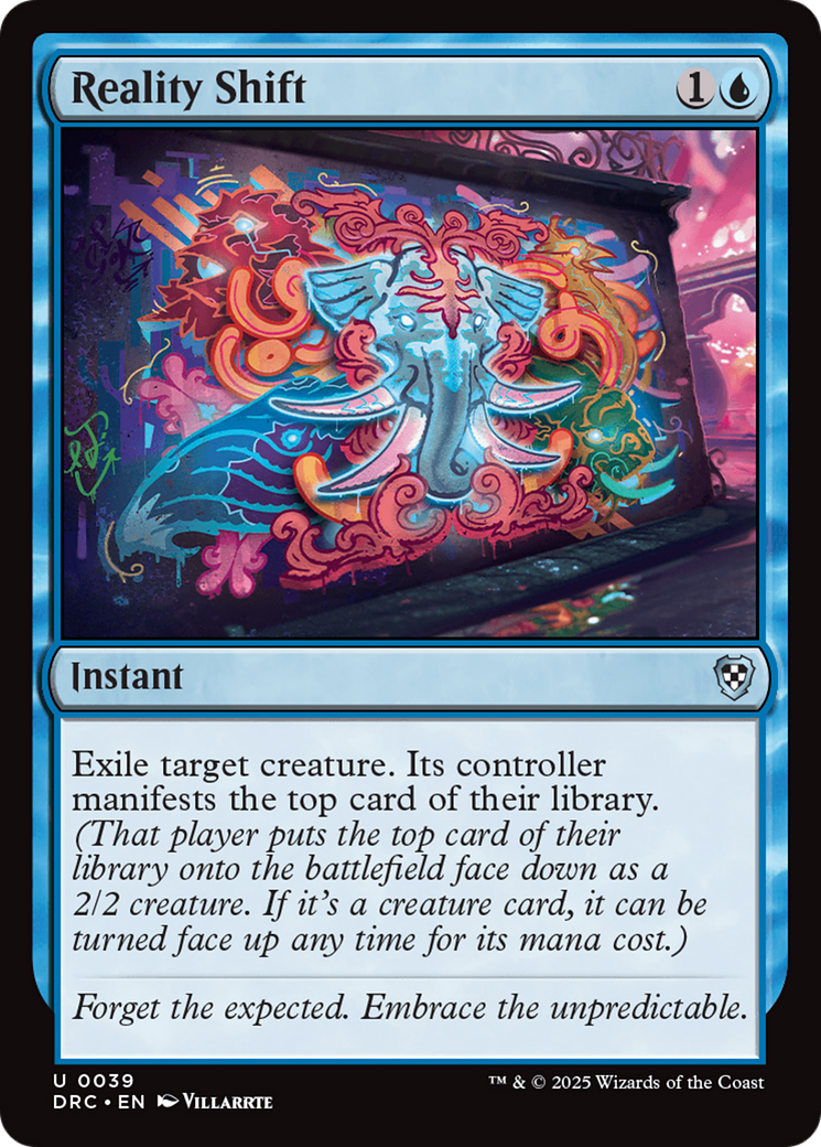 Reality Shift [Aetherdrift Commander] | Devastation Store