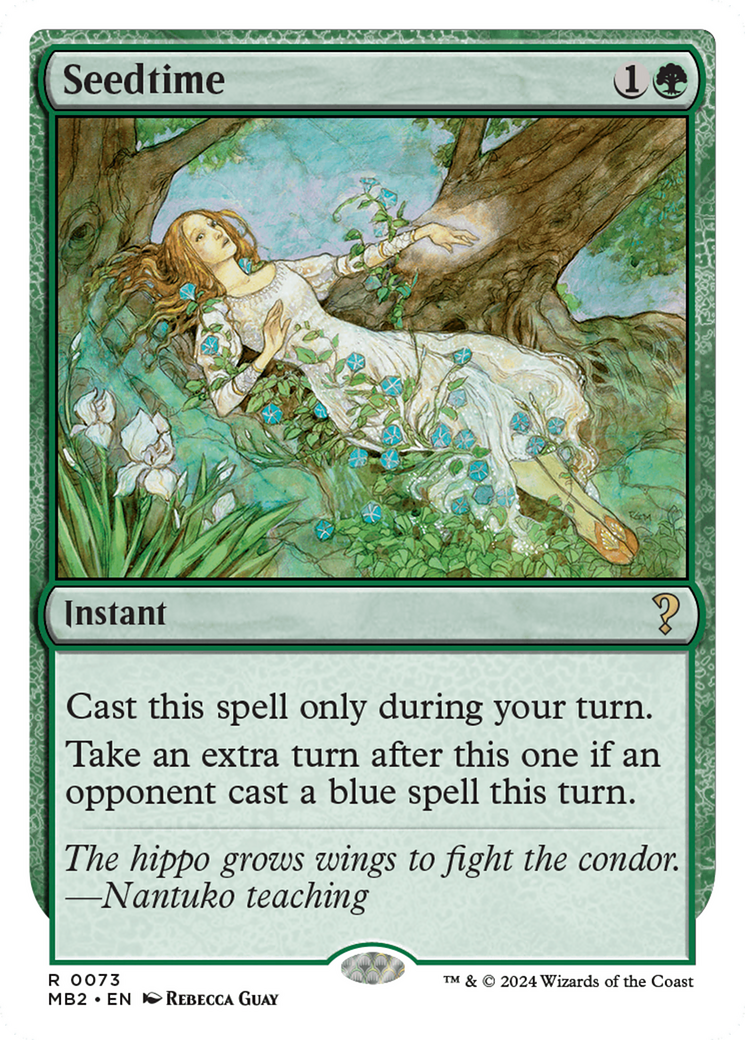 Seedtime [Mystery Booster 2] | Devastation Store