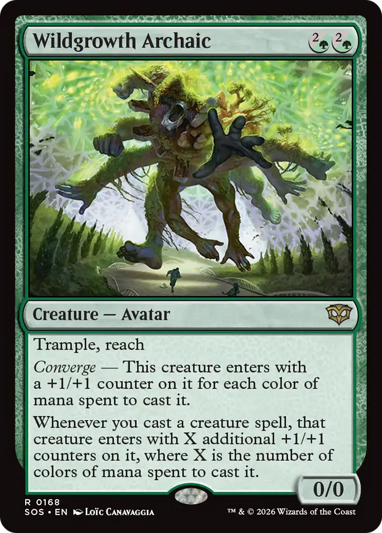Wildgrowth Archaic [Secrets of Strixhaven] | Devastation Store