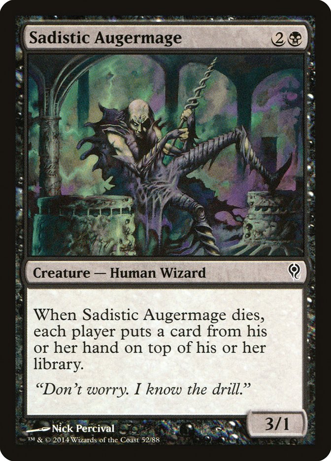 Sadistic Augermage [Duel Decks: Jace vs. Vraska] | Devastation Store