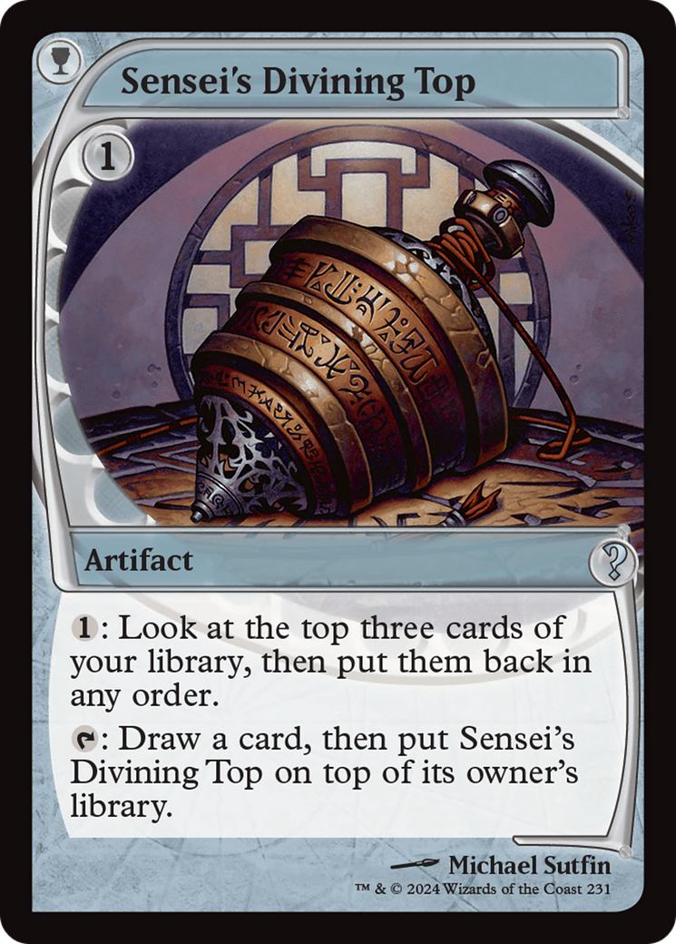 Sensei's Divining Top (Future Sight) [Mystery Booster 2] | Devastation Store