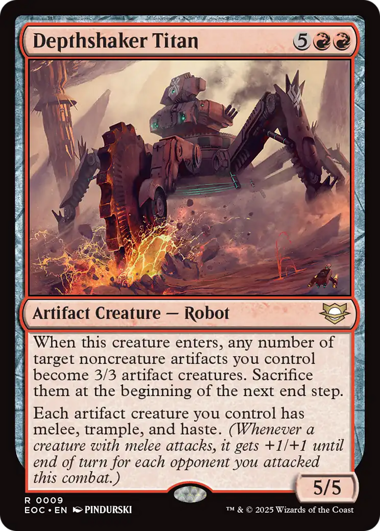 Depthshaker Titan [Edge of Eternities Commander] | Devastation Store