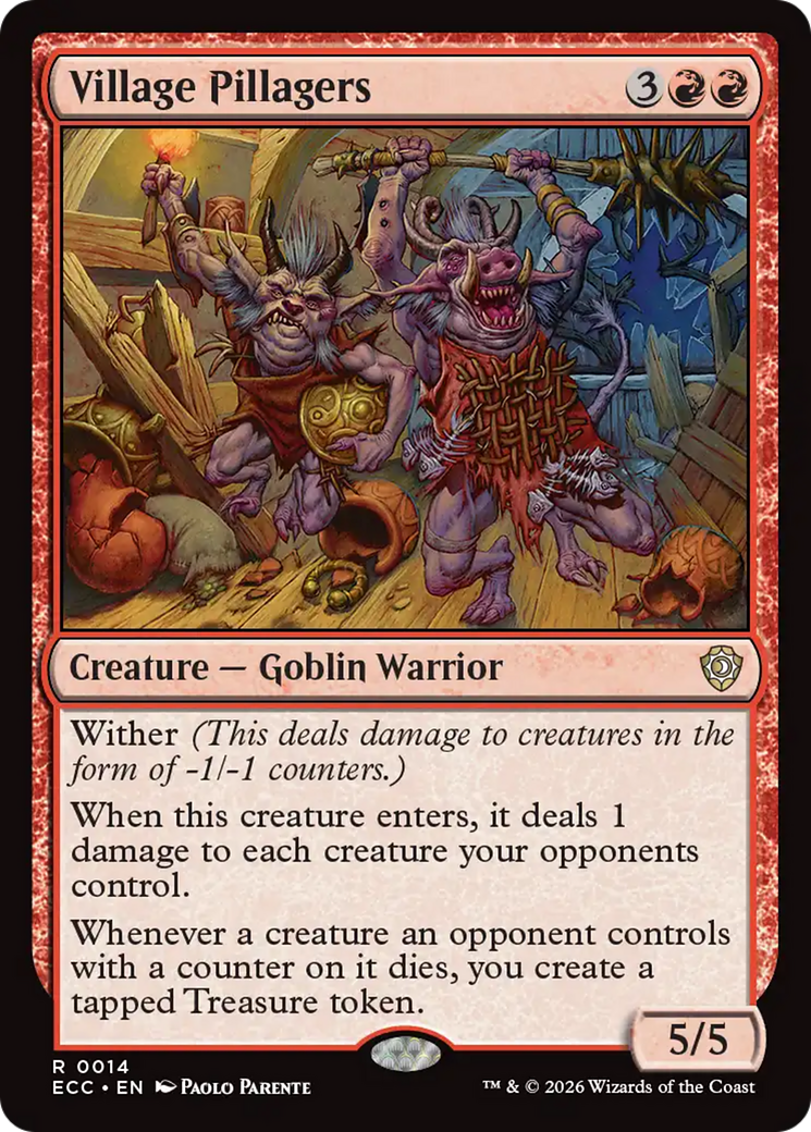 Village Pillagers [Lorwyn Eclipsed Commander] | Devastation Store