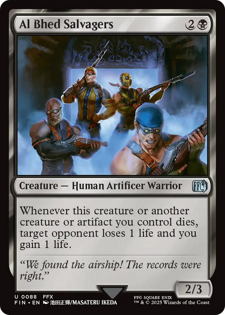 Al Bhed Salvagers [FINAL FANTASY] | Devastation Store