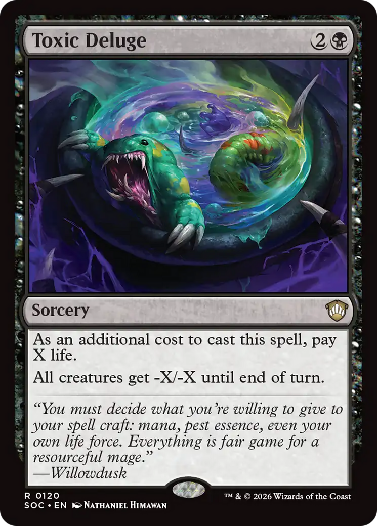 Toxic Deluge [Secrets of Strixhaven Commander] | Devastation Store