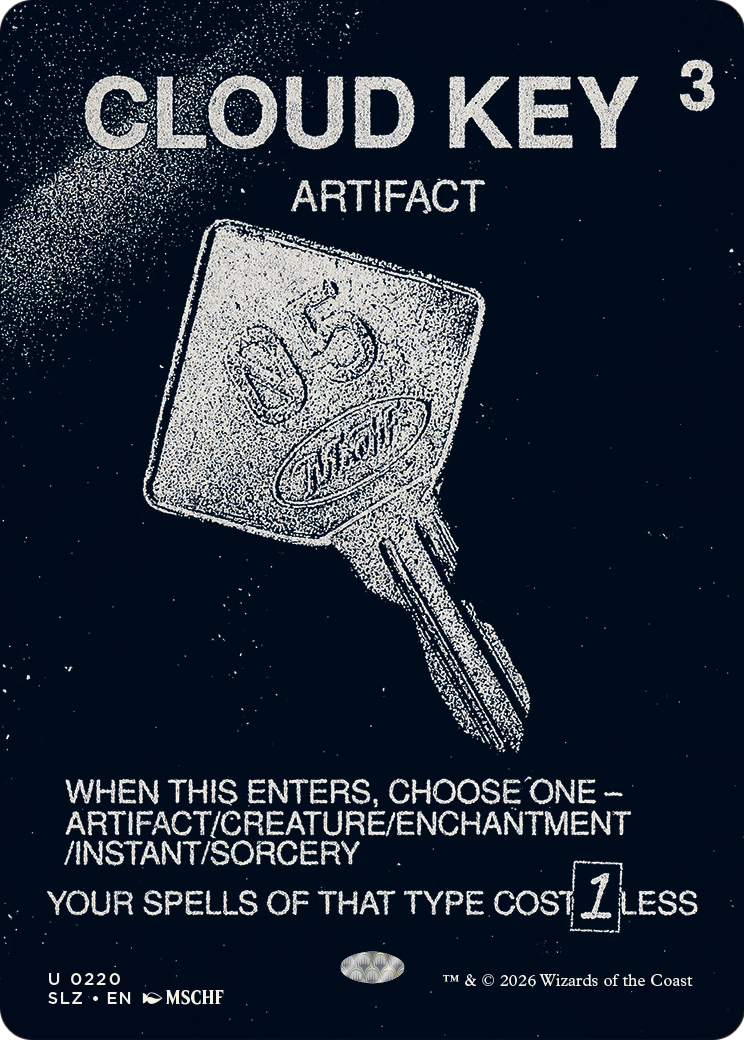 Cloud Key (0220) [Secret Lair x MSCHF: The Zeta Set] | Devastation Store