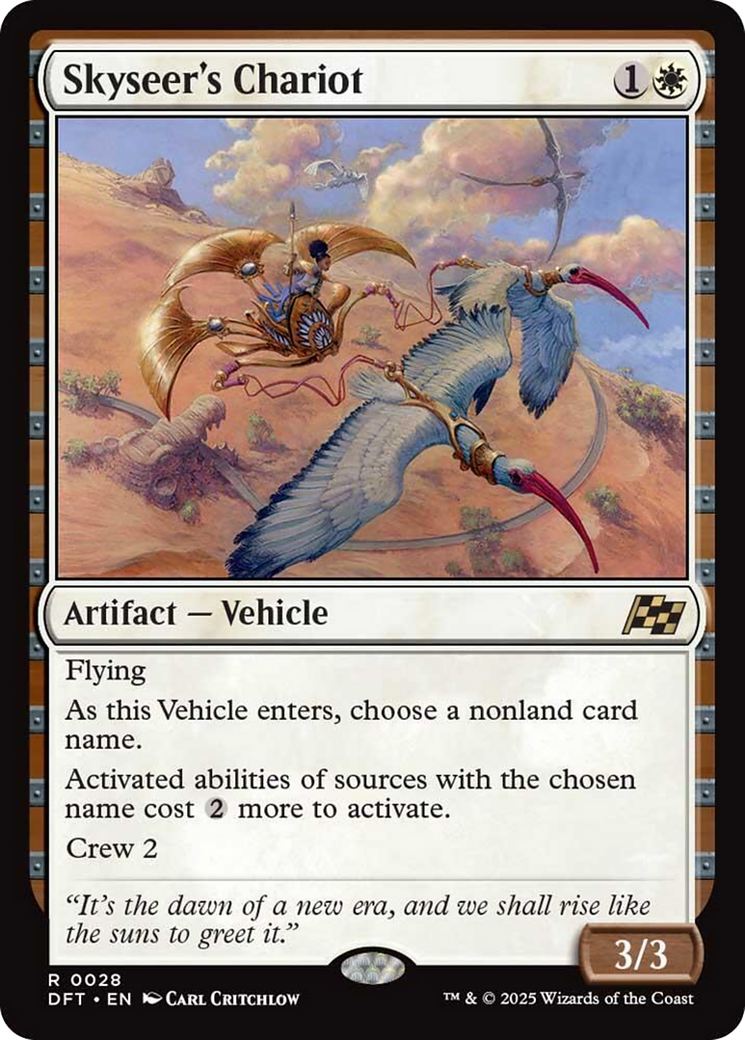 Skyseer's Chariot [Aetherdrift] | Devastation Store