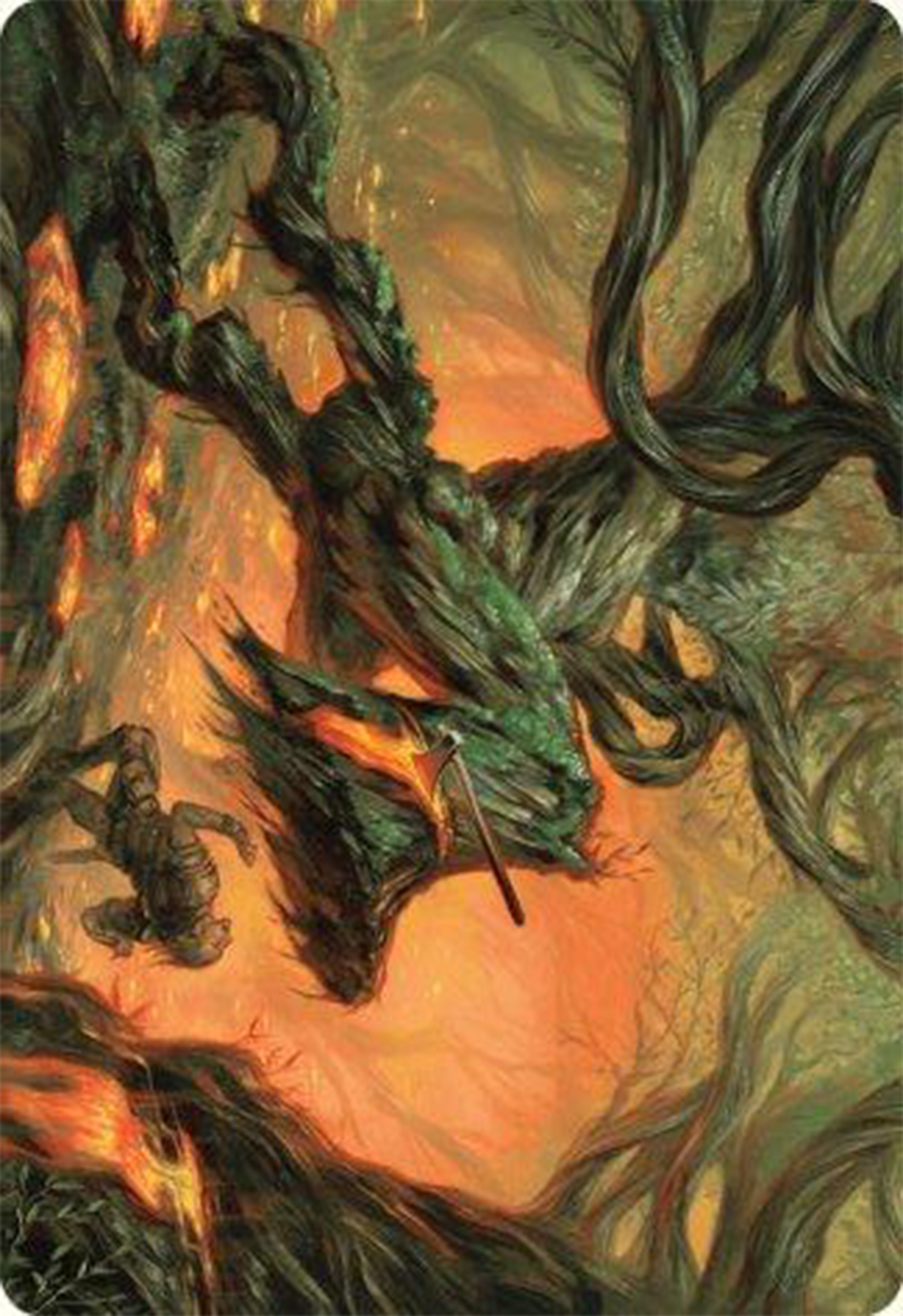 Stump Stomp Art Card [Modern Horizons 3 Art Series] | Devastation Store