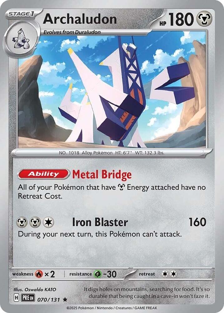 Archaludon (070/131) [Scarlet & Violet: Prismatic Evolutions] | Devastation Store