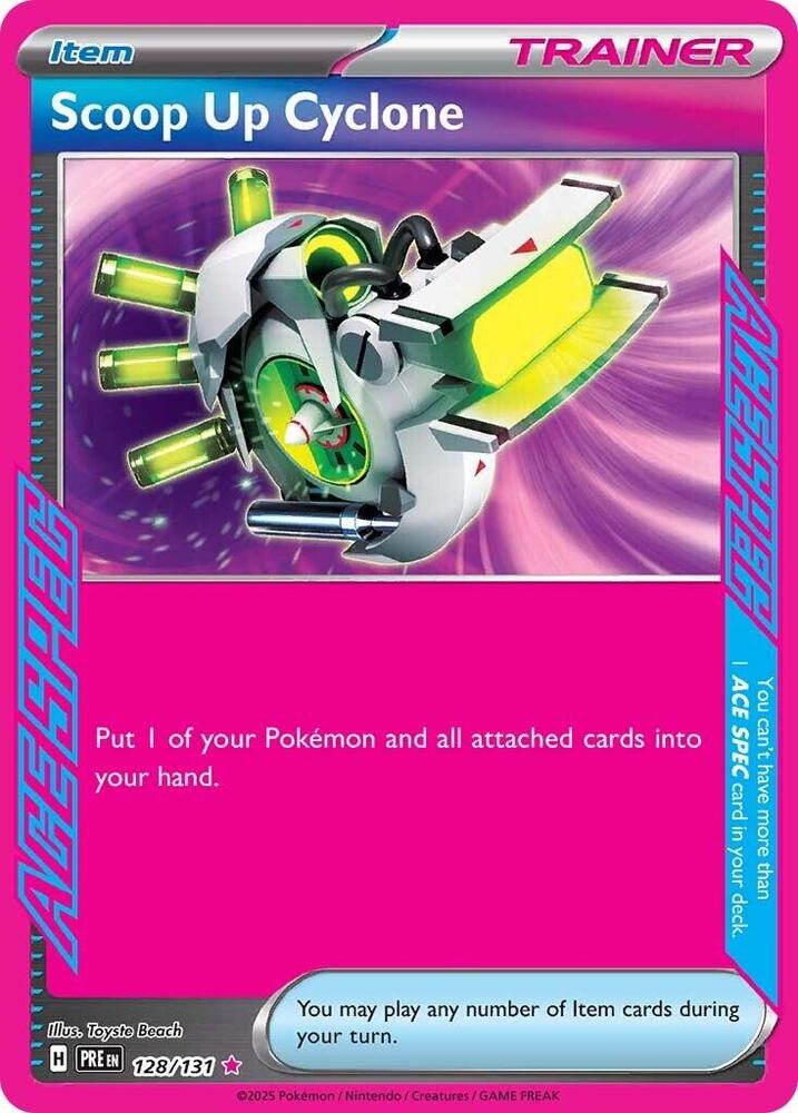 Scoop Up Cyclone (128/131) [Scarlet & Violet: Prismatic Evolutions] | Devastation Store